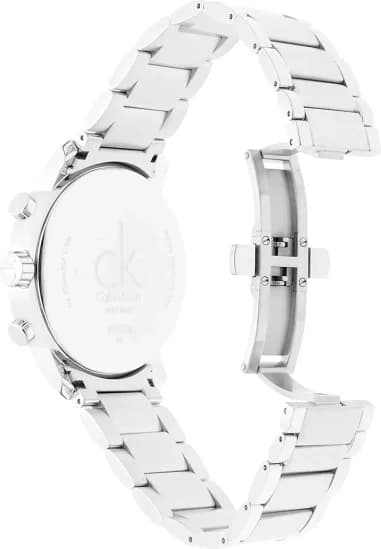 Montre Calvin Klein K2G271Z6 homme détail cadran argent