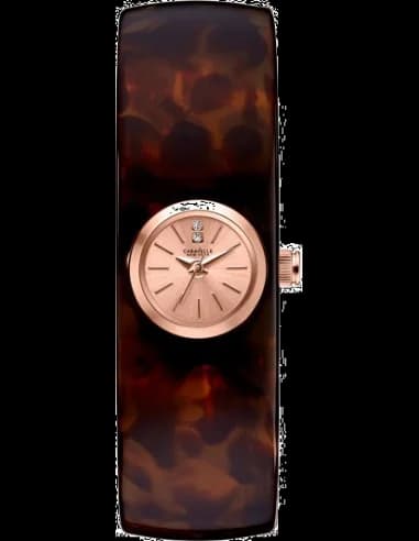 Montre Femme Caravelle by Bulova 44L139 Marron