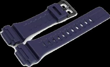 Replacement strap for Casio blue resin watch AQ-S810W-2 and W-735H-2