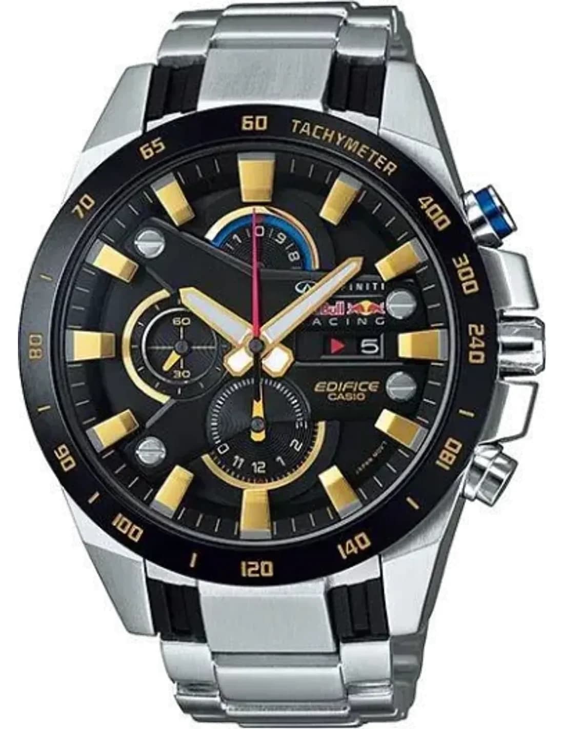 Montre Homme Casio Edifice Racing Red BullEFR-540RB-1AER Argent vue 2