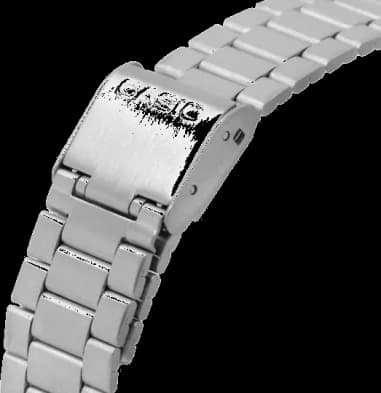 Montre Casio A168WER-2AEF unisexe verso boîtier