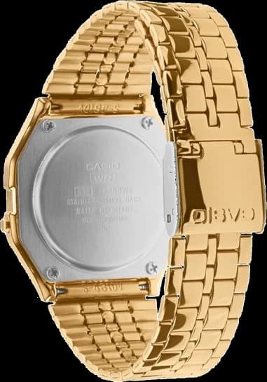 Montre Casio A158WETG-9A unisexe vue de profil