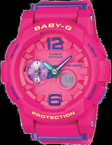 Montre Femme Casio Baby-G BGA-180-4B3ER Rose