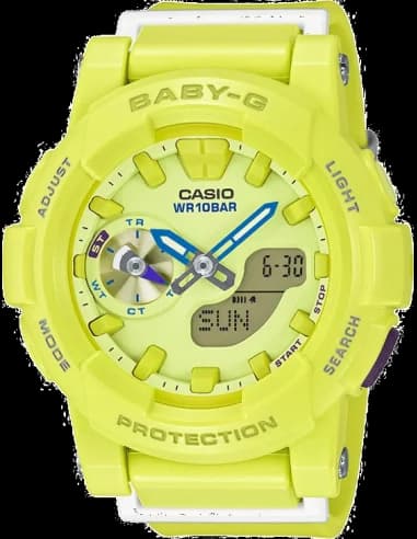 Montre Femme Casio Baby-G BGA-185-9AER Jaune