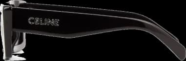 Celine CL40214U MONOCHROMS 02 Rectangular Sunglasses vue 4