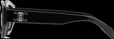 Lunettes de soleil Celine Triomphe 08 CL40238U géométriques en acétate vue 3