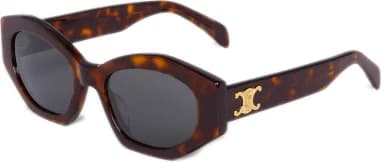 Lunettes de soleil Celine Triomphe 08 CL40238U géométriques en acétate vue 3