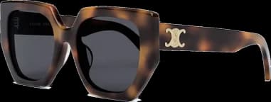 Lunettes de soleil Celine Triomphe CL40239F en acétate