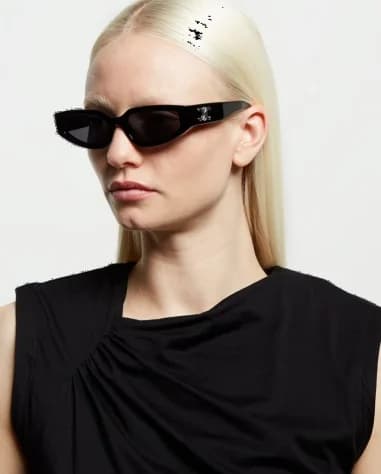 Lunettes de soleil Celine Triomphe CL40269U en acétate vue 3