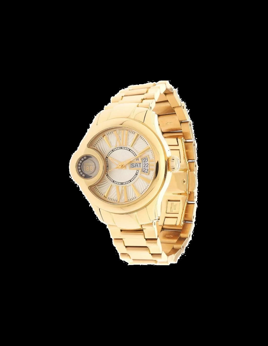 Cerruti 1881 CRM043H999F Gold Stainless Steel Women's Watch - Swiss Made vue 2