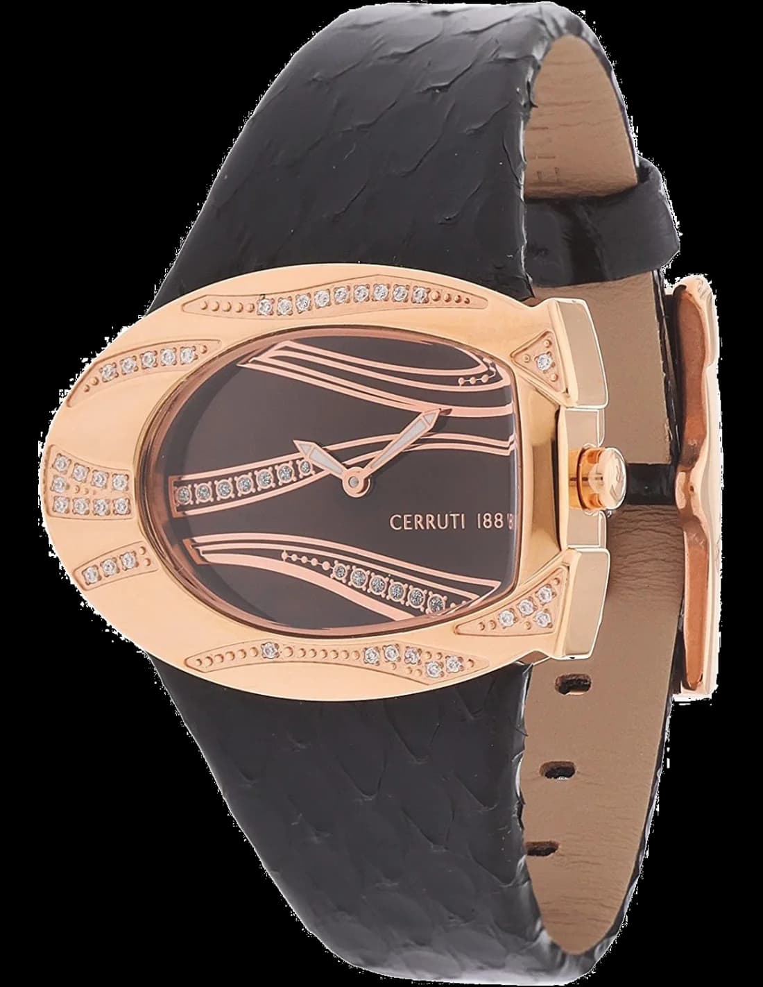 Cerruti 1881 CRP003R262A vue de côté, bracelet cuir