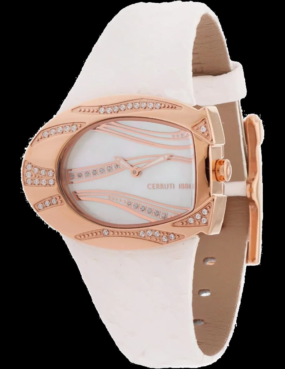 Cerruti 1881 CRP003R266A vue de côté, bracelet cuir
