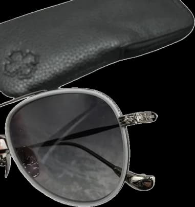 Lunettes de soleil Chrome Hears CH8118 aviator en métal vue 2