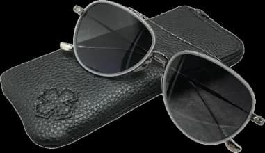 Lunettes de soleil Chrome Hears CH8118 aviator en métal vue 4