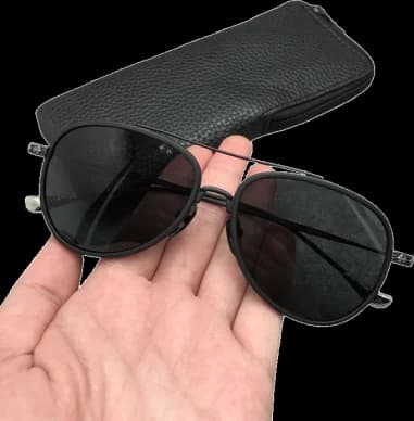 Chrome Hearts CH8118 Aviator Metal Sunglasses vue 2