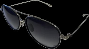 Chrome Hears CH8118 aviator metal sunglasses