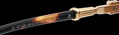Lunettes de soleil Chrome Hearts Billie II forme aviator en métal vue 4