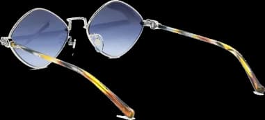 Chrome Hearts Diamond Dog Metal Sunglasses vue 4