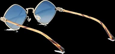Lunettes de soleil Chrome Hearts Diamond Dog en métal vue 4
