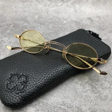 Chrome Hearts Vintage Round Metal Sunglasses vue 5