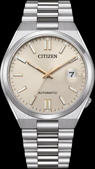 Montre Citizen NJ0151-88W Automatique Tsuyosa cadran champagne bracelet acier