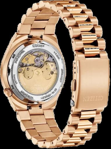 Montre Citizen NJ0153-82X unisexe vue de profil
