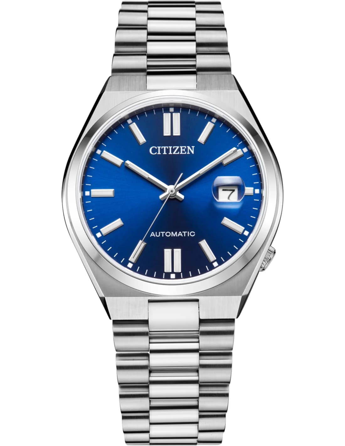 Citizen NJ0150-81L Automatic Blue Dial Stainless Steel Bracelet Watch vue 2