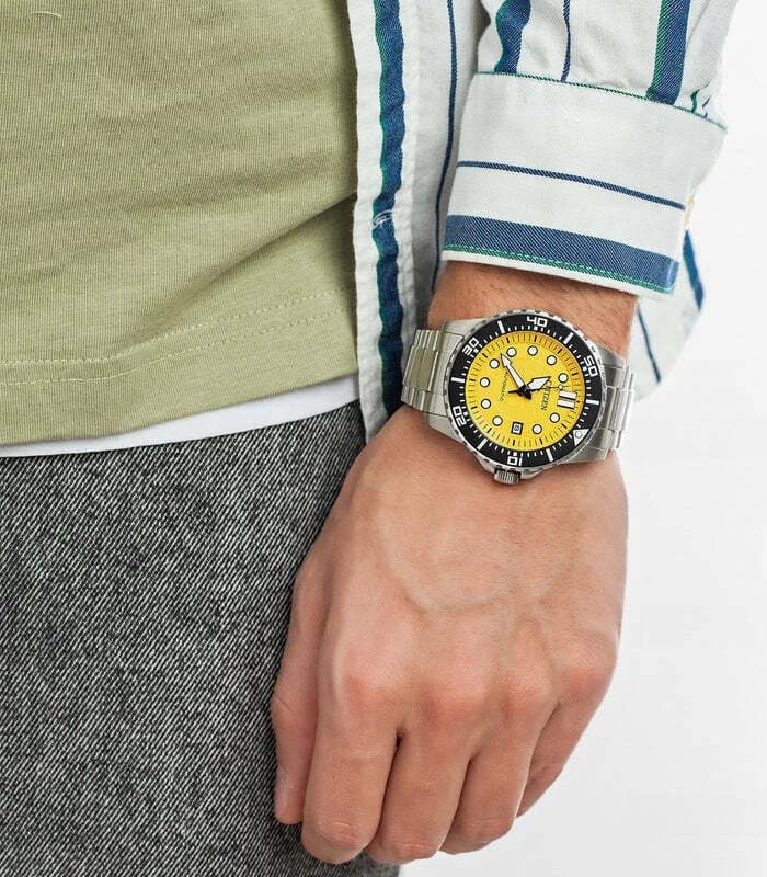 Maillons et fermoir du bracelet acier, Citizen NJ0170-83Z