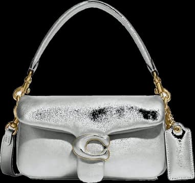 Sac à bandoulière Coach Pillow Tabby 18 en cuir nappa