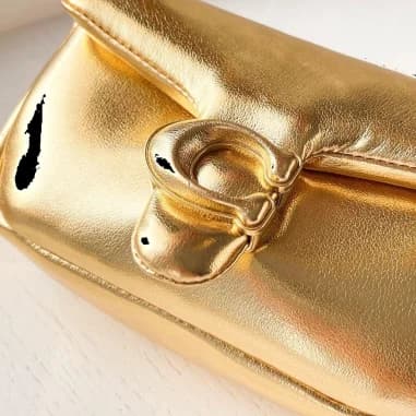 Sac à bandoulière Coach Pillow Tabby 18 en cuir nappa vue 3