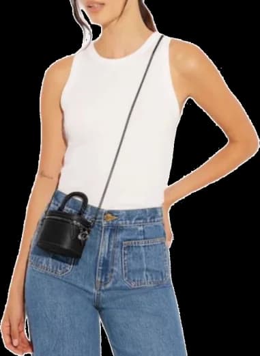 Coach Trail 12 Crossbody Bag in Calf Leather vue 3