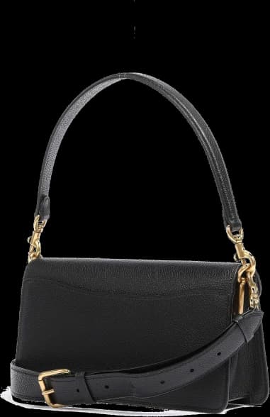 Sac besace à bandoulière Coach Tabby 26 en cuir grainé vue 2