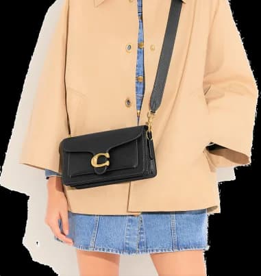 Coach Tabby 26 grained leather shoulder bag