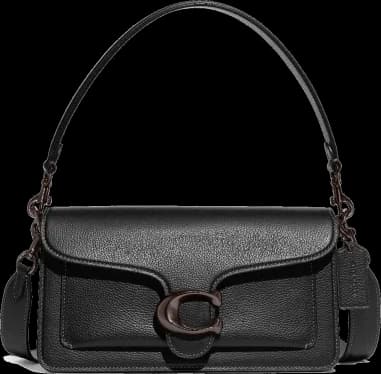 Coach Tabby 26 Pebbled Leather Crossbody Bag vue 4