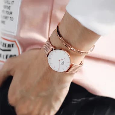 Montre Daniel Wellington DW00400001 femme détail cadran