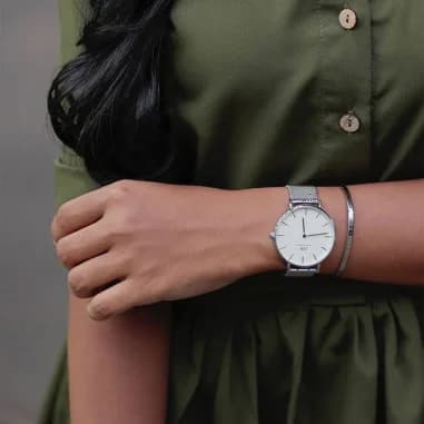 Montre Daniel Wellington DW00400004 femme verso boîtier
