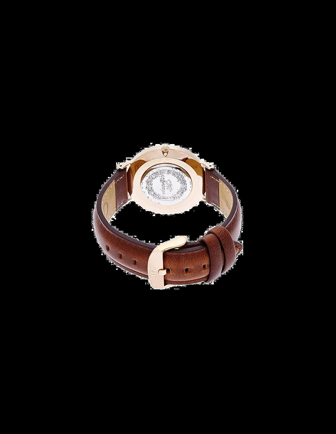 Gros plan sur le cadran blanc de la Daniel Wellington DW00100035