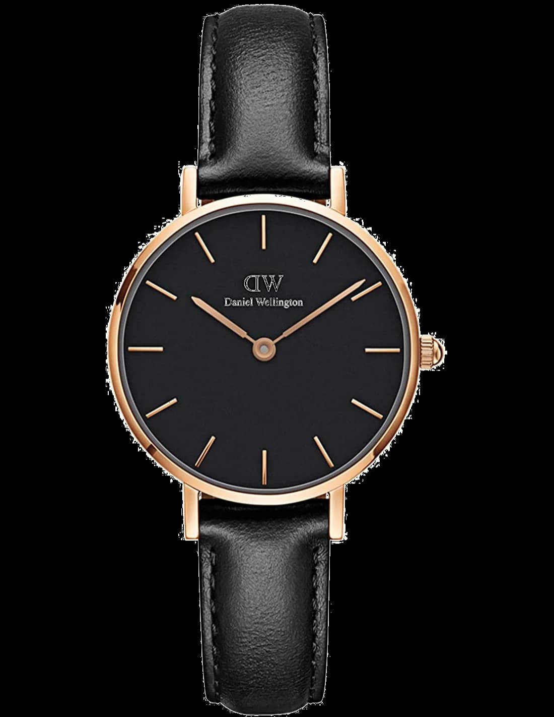 Daniel Wellington DW00100168 vue de côté, bracelet cuir
