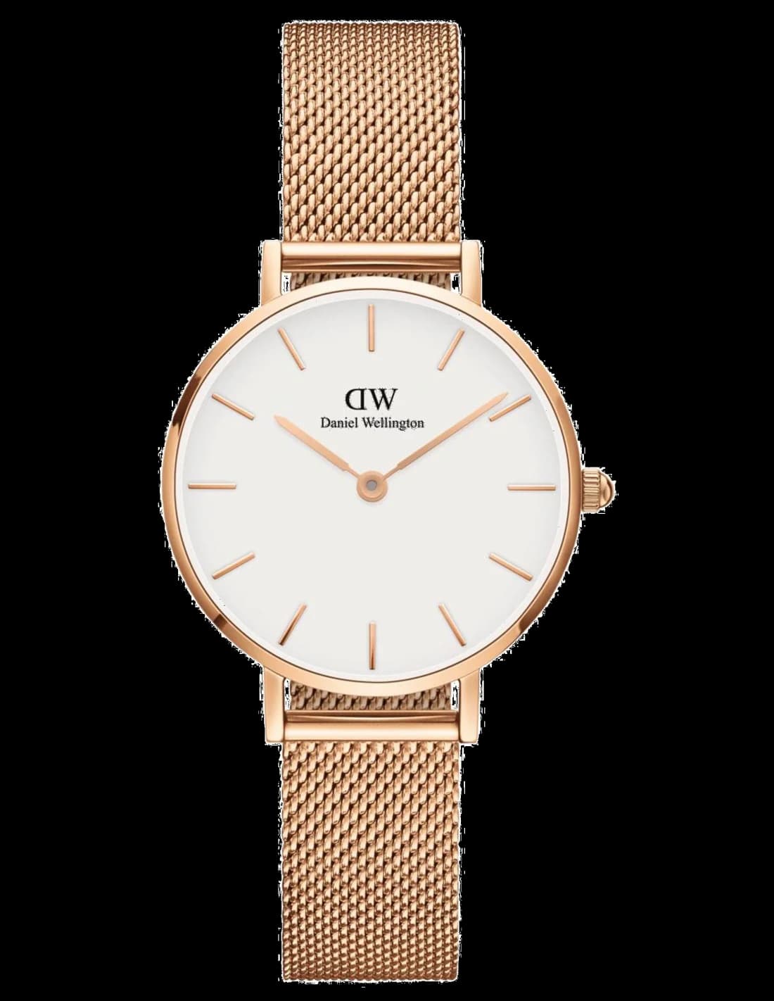 Daniel Wellington DW00100219 vue de côté, bracelet acier