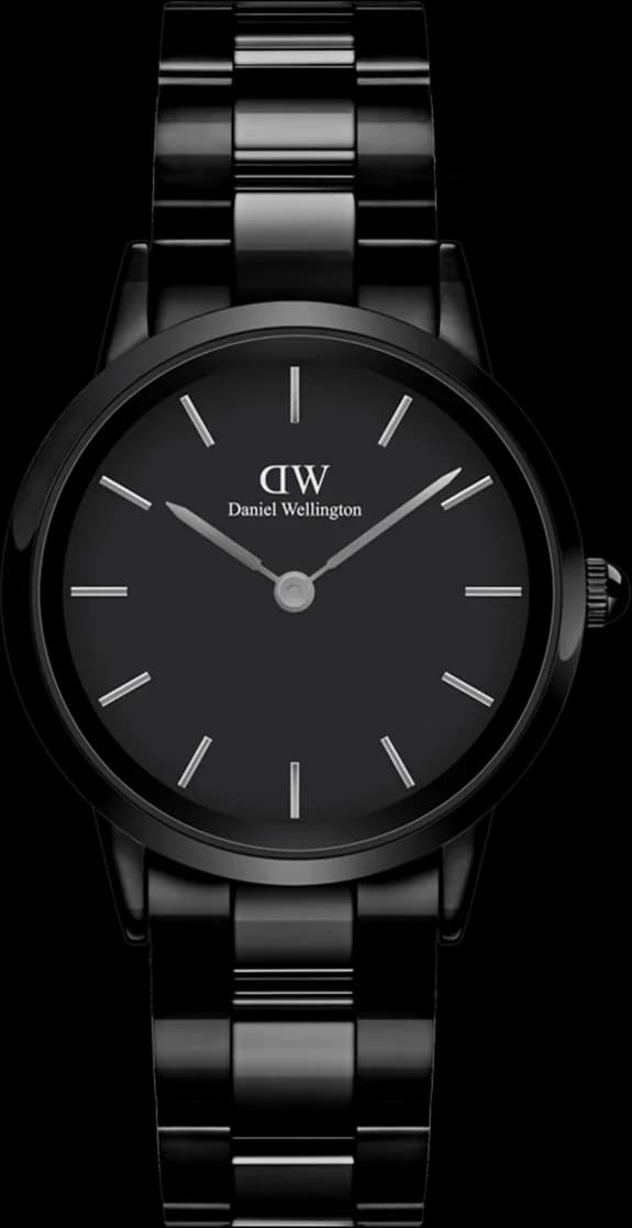 Daniel Wellington DW00100414 vue de côté, bracelet acier