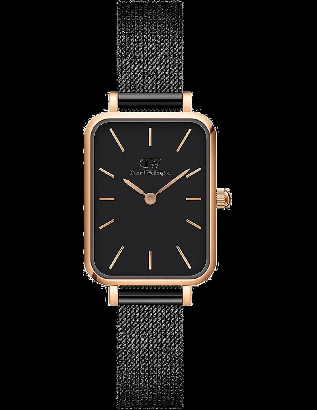 Daniel Wellington DW00100433 vue de côté, bracelet acier