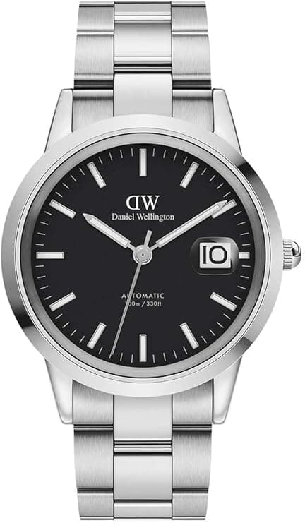 Daniel Wellington DW00100482 vue de côté, bracelet acier