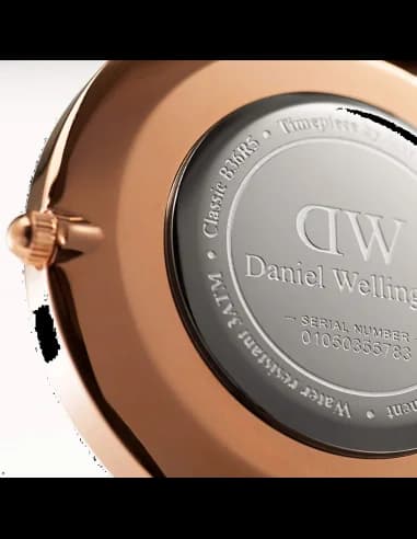 Montre Daniel Wellington DW00100140 femme vue de profil