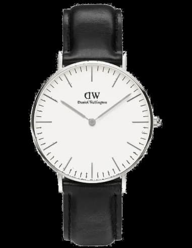 Montre Daniel Wellington Classic Sheffield 36 mm DW00100053 cadran blanc