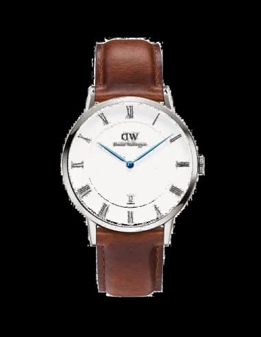 Montre Daniel Wellington Dapper 1140DW Cuir Marron