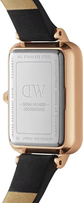 Montre Daniel Wellington DW00100450 femme détail cadran blanc