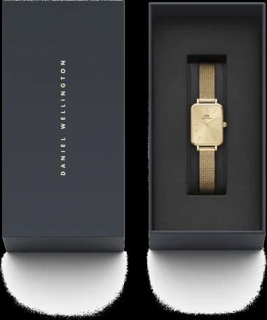 Montre Daniel Wellington DW00100485 femme verso boîtier or rose