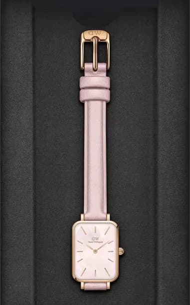 Montre Daniel Wellington DW00100636 femme verso boîtier or rose