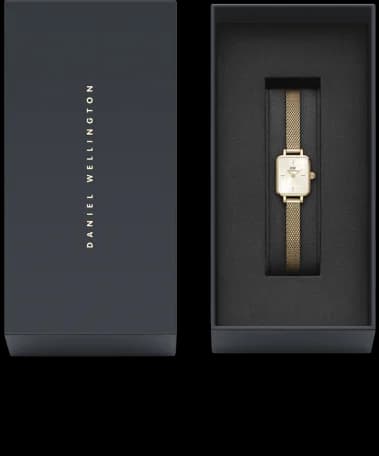 Montre Daniel Wellington DW00100656 femme verso boîtier or