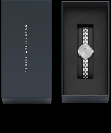 Montre Daniel Wellington DW00100719 femme détail bracelet acier